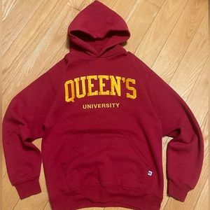Russel Queens university hoodie